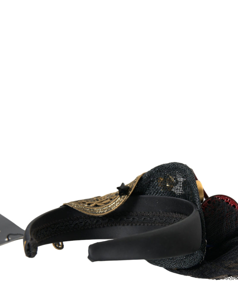 Dolce & Gabbana Multicolor Missile Rocket Crystal Stars Headband