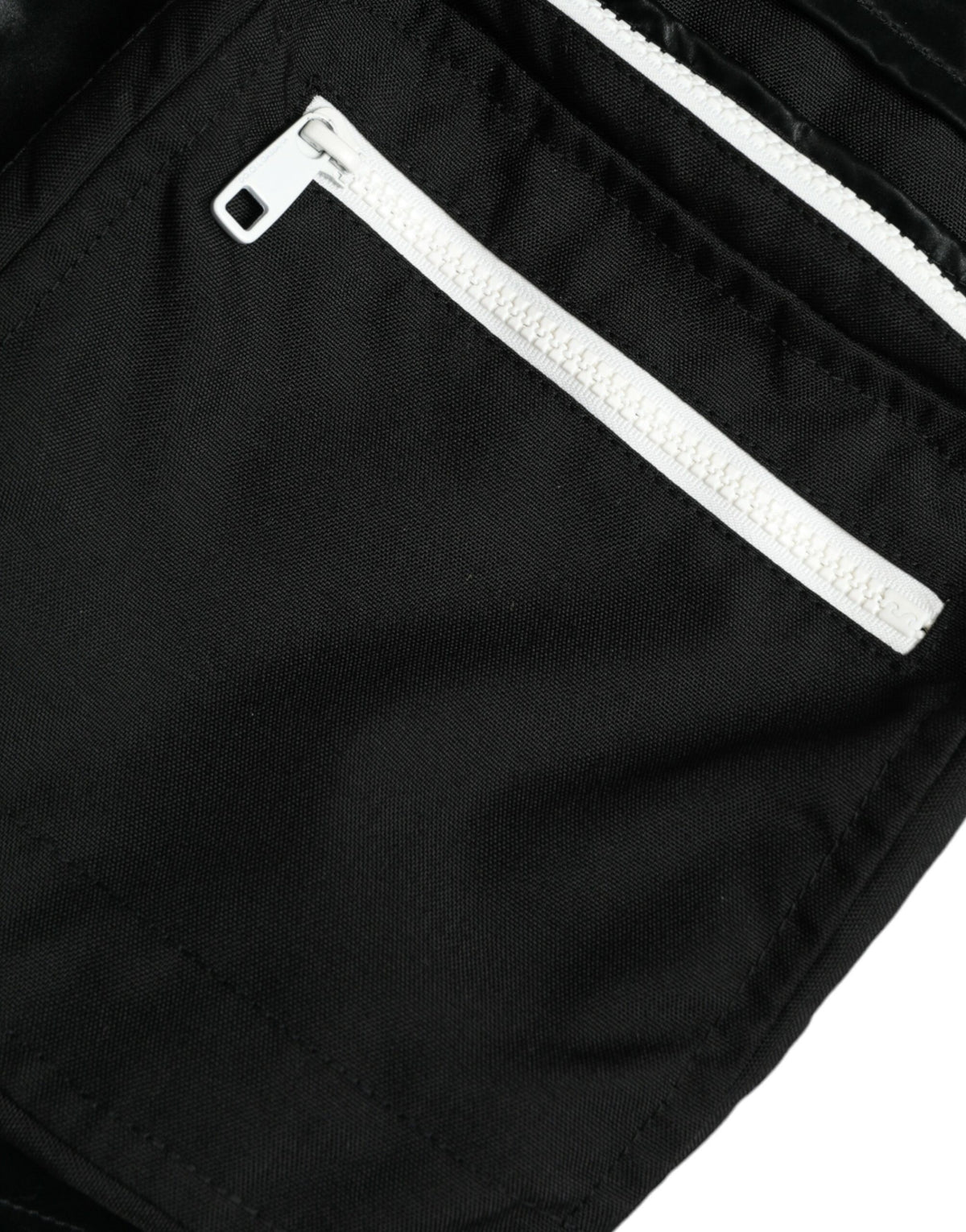 Pantalon de jogging cargo en nylon noir Dolce &amp; Gabbana pour homme