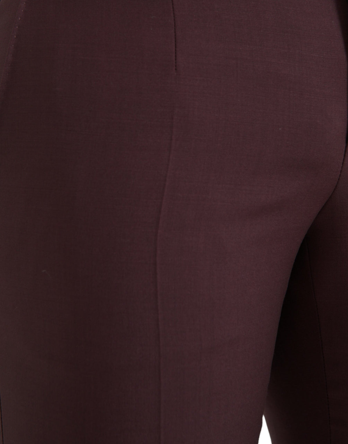 Pantalon tailleur slim en laine marron pour homme de Dolce &amp; Gabbana