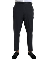 Pantalon tailleur slim en laine bleue pour homme de Dolce &amp; Gabbana