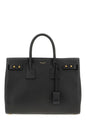 Sac à main Sac De Jour en cuir de veau noir Saint Laurent