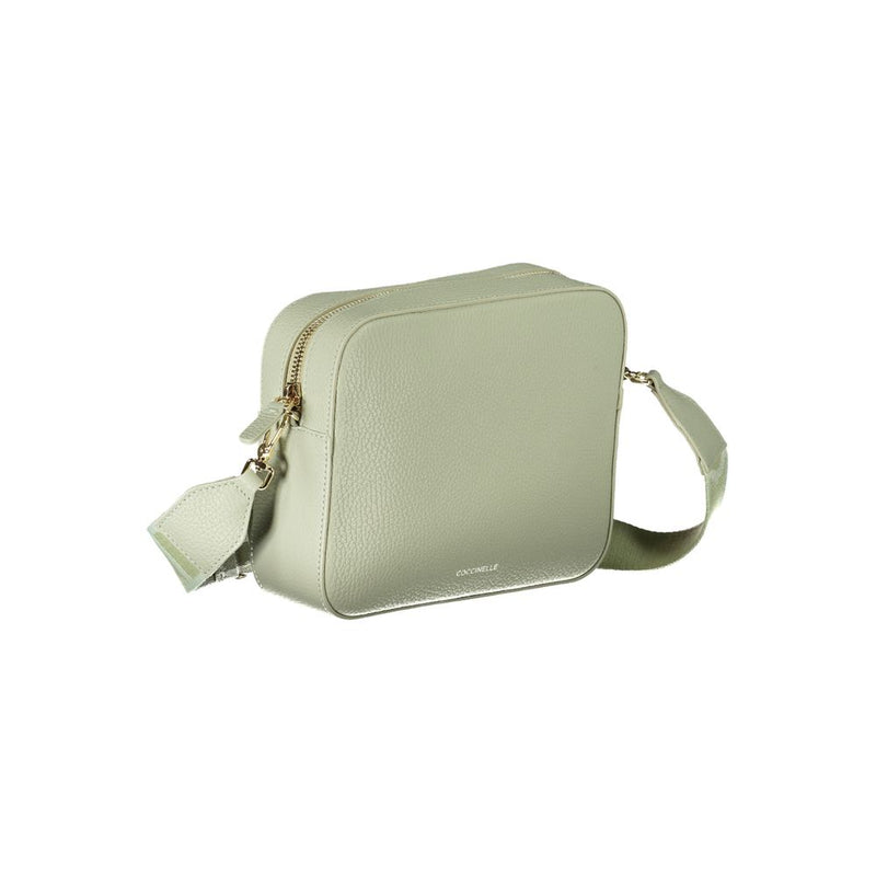 Coccinelle Sac à Main en Cuir Vert - Élégant et Polyvalent