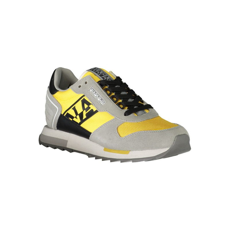 Sneaker en polyester gris Napapijri