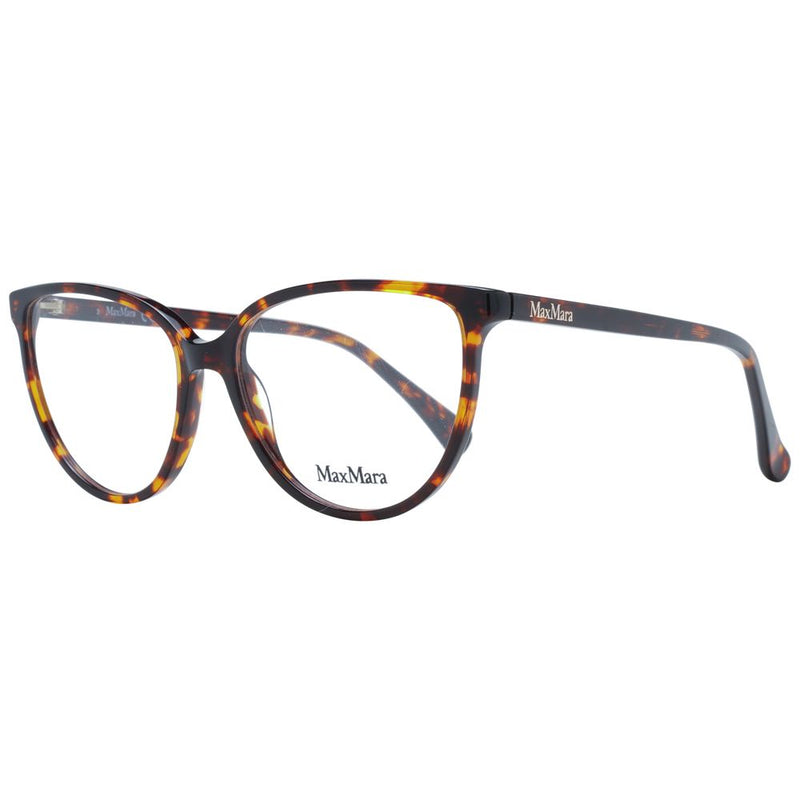 Max Mara Brown Women Glasses Frame - Elegant Butterfly Design