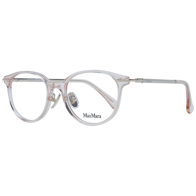 Max Mara Pink Women Glasses Frame - Elegant Butterfly Design