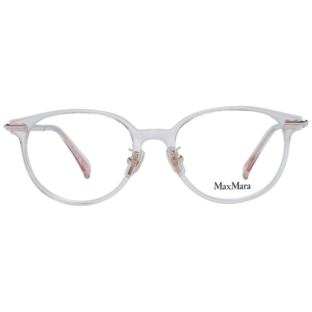 Max Mara Pink Women Glasses Frame - Elegant Butterfly Design
