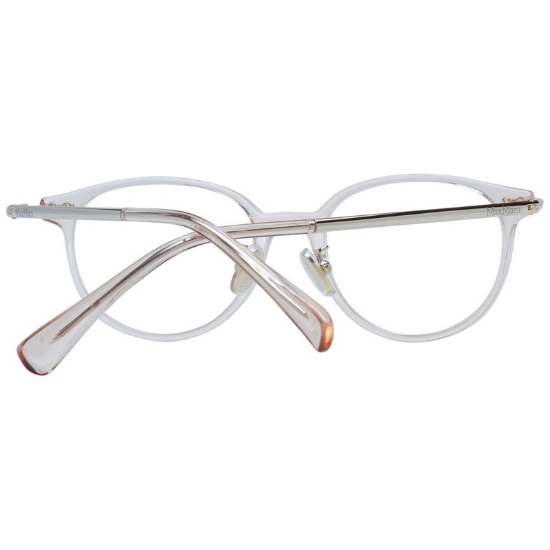 Max Mara Pink Women Glasses Frame - Elegant Butterfly Design