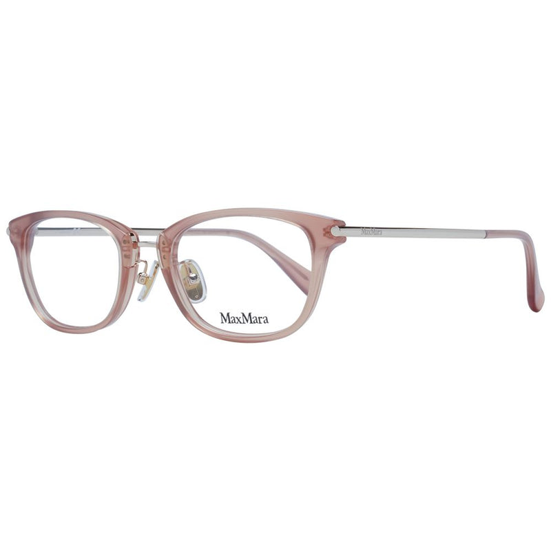 Max Mara Beige Women Glasses Frame - Elegant Butterfly Design