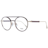 Tod's Brown Women Glasses Frame - Elegant Aviator Style