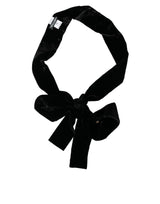 Ceinture Large Femme Viscose Noire Dolce & Gabbana