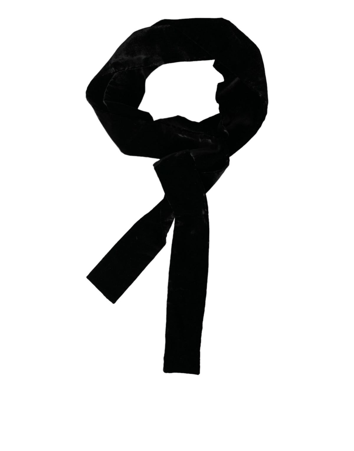 Ceinture Large Femme Viscose Noire Dolce & Gabbana