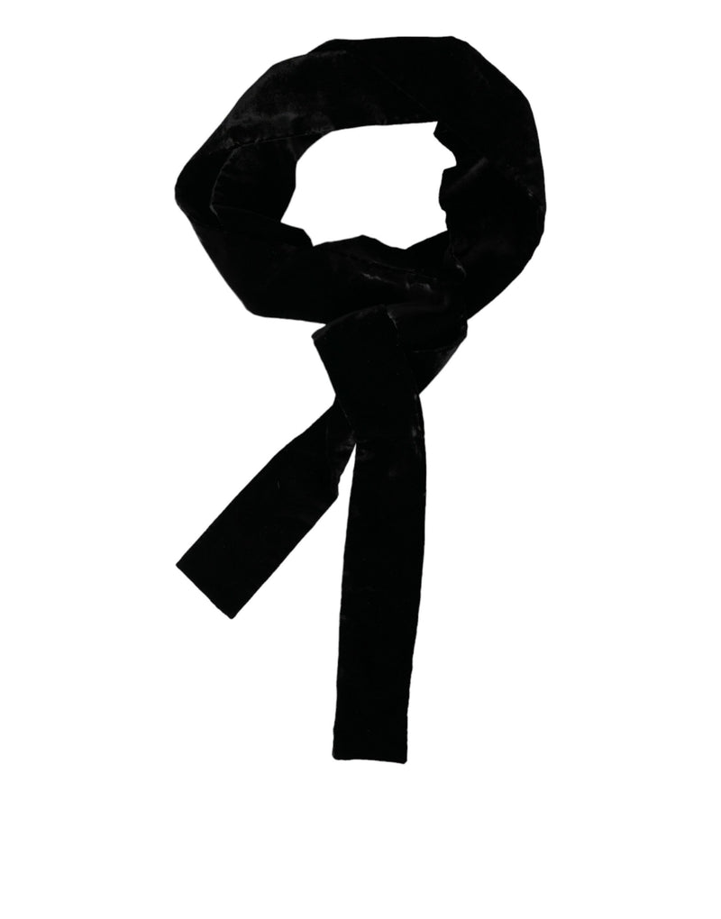 Ceinture Large Femme Viscose Noire Dolce & Gabbana