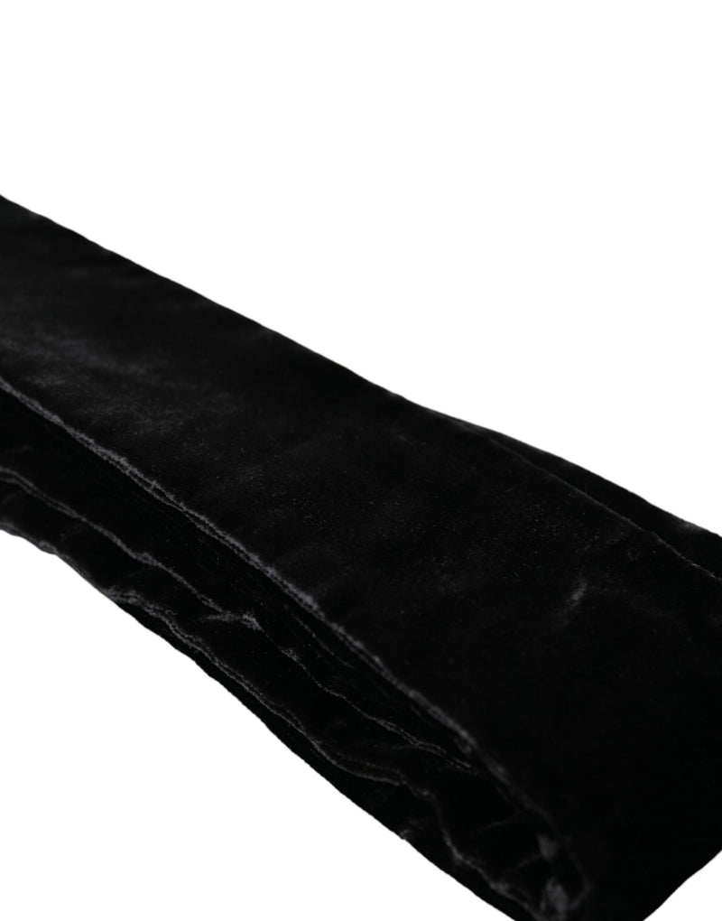 Ceinture Large Femme Viscose Noire Dolce & Gabbana