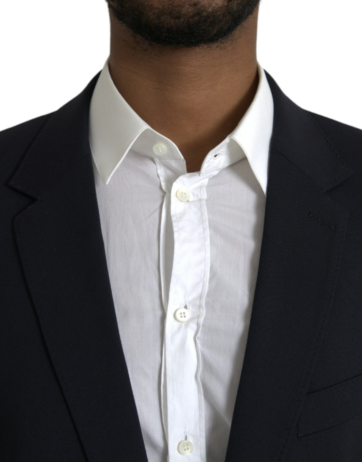 Dolce &amp; Gabbana, veste-blazer MARTINI noire à simple boutonnage