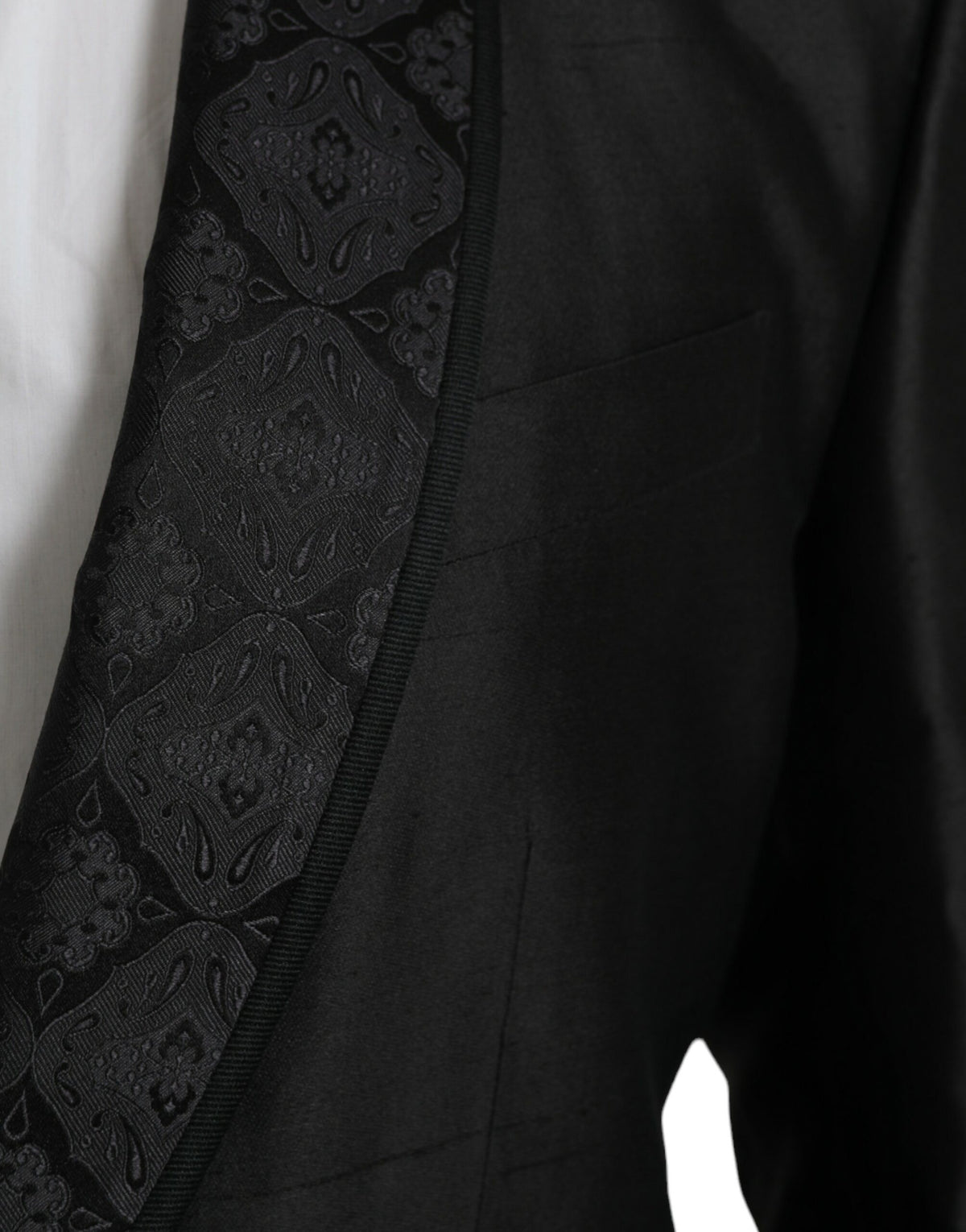 Dolce &amp; Gabbana, veste-blazer MARTINI noire à simple boutonnage