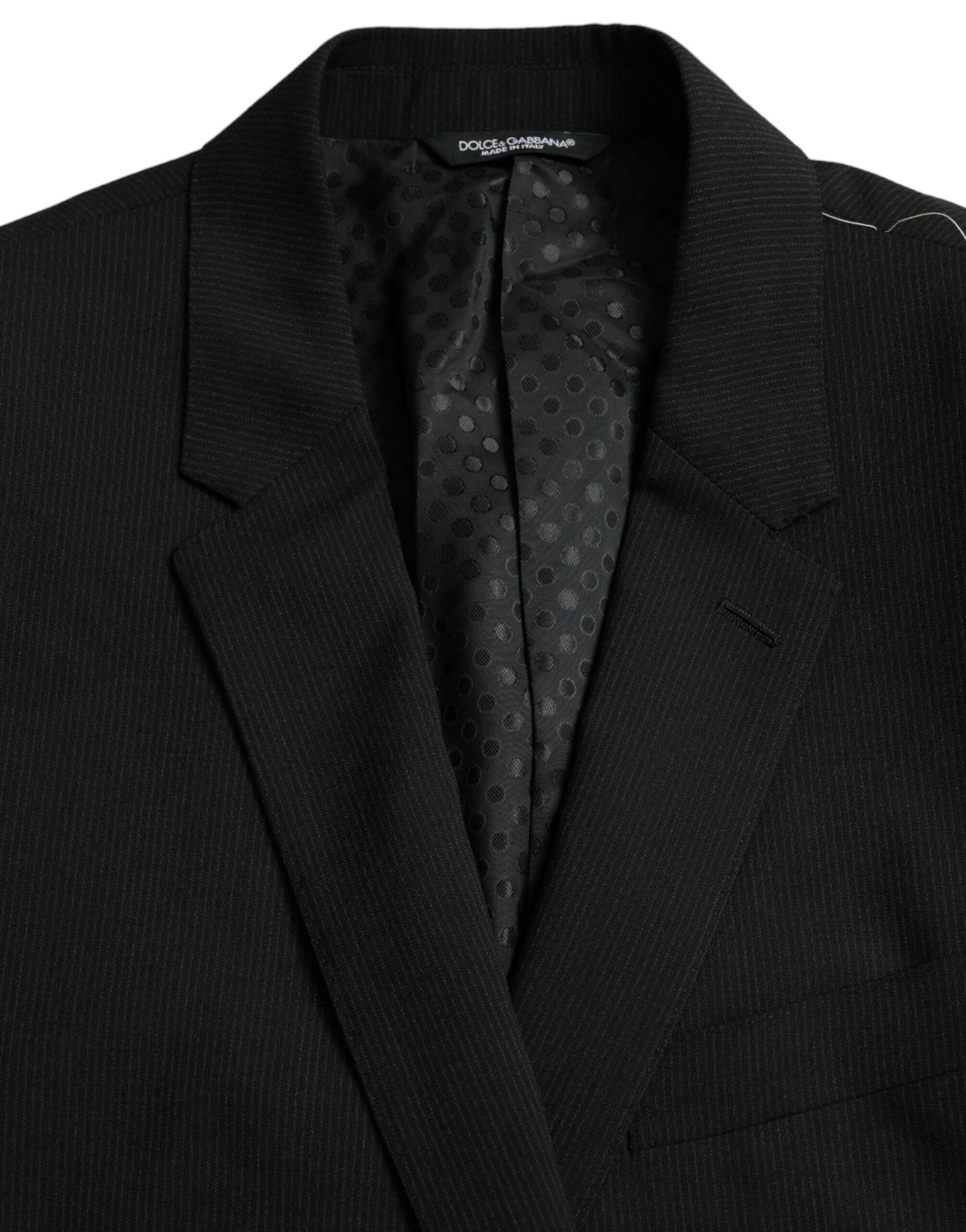 Dolce &amp; Gabbana Blazer MARTINI bleu à revers châle et à simple boutonnage