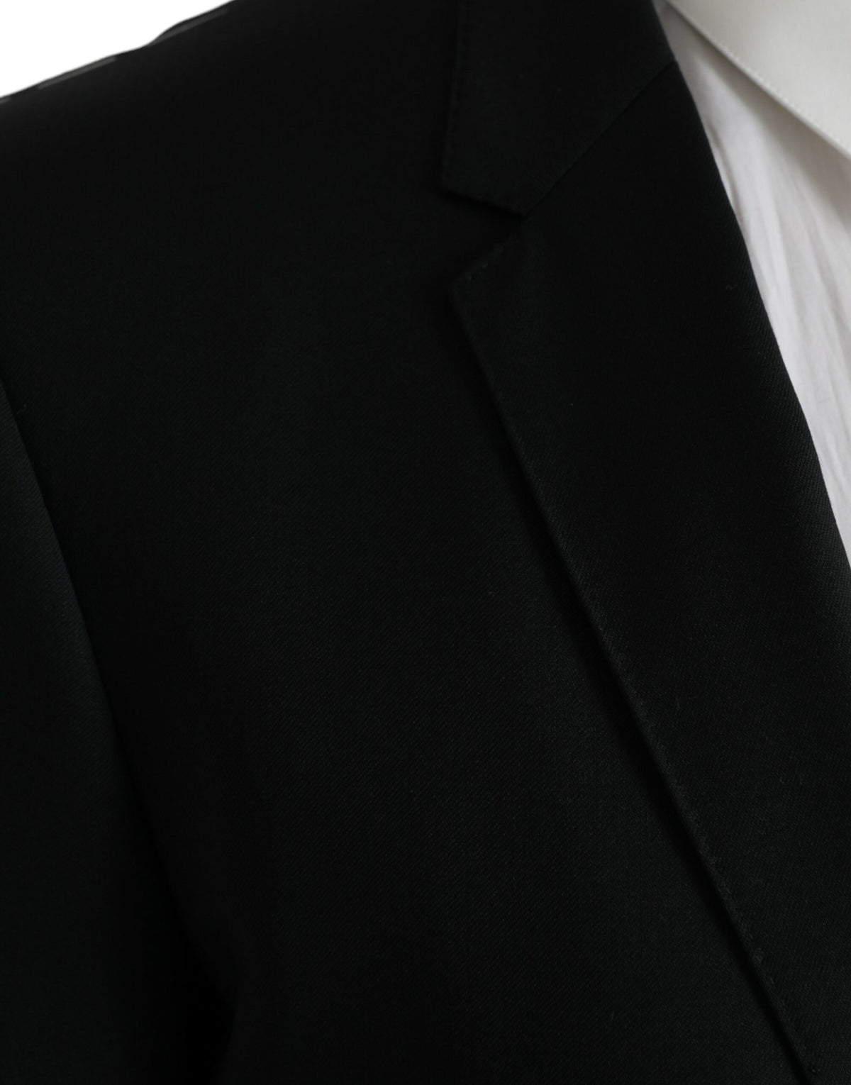 Dolce &amp; Gabbana Blazer à simple boutonnage MARTINI en laine noire