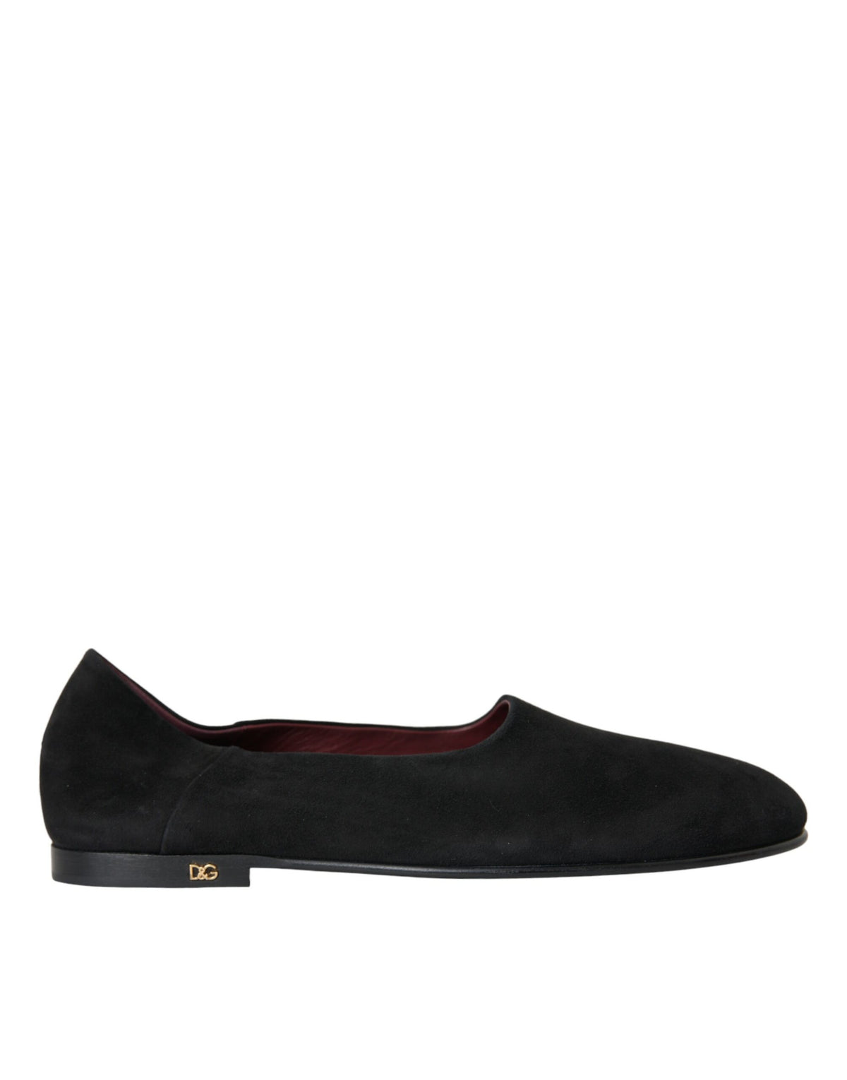 Dolce & Gabbana Black Suede Loafers - Élégants Chaussures Slip-On