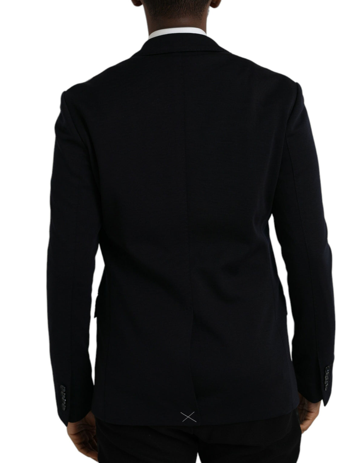 Dolce &amp; Gabbana, veste-blazer noire en laine à simple boutonnage