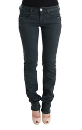 Costume National - Jeans en coton gris super slim