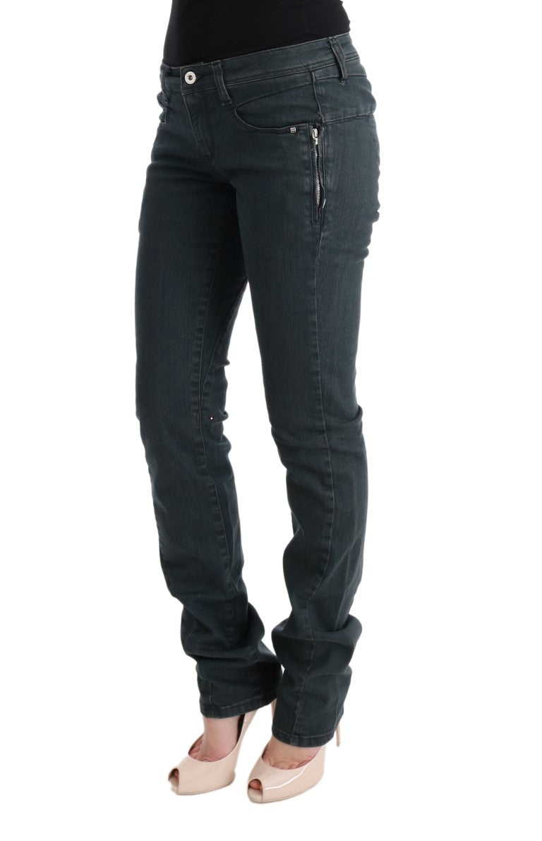 Costume National - Jeans en coton gris super slim