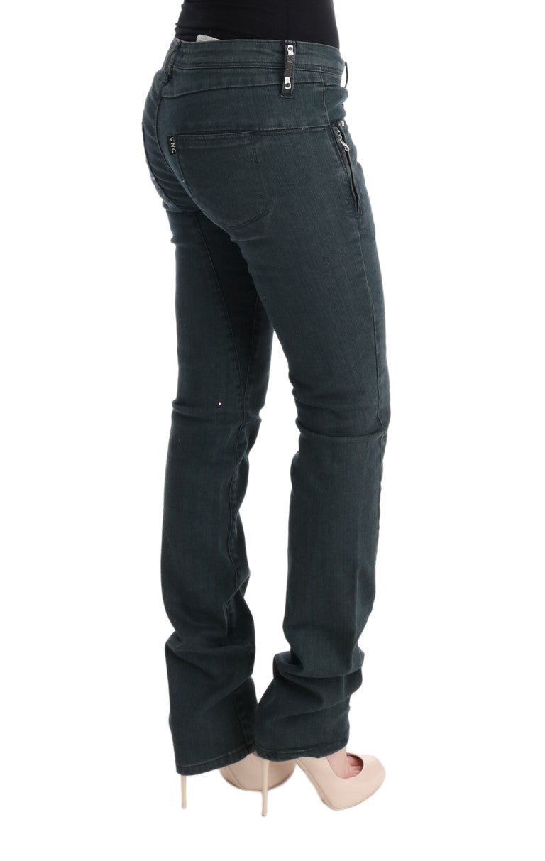 Costume National - Jeans en coton gris super slim