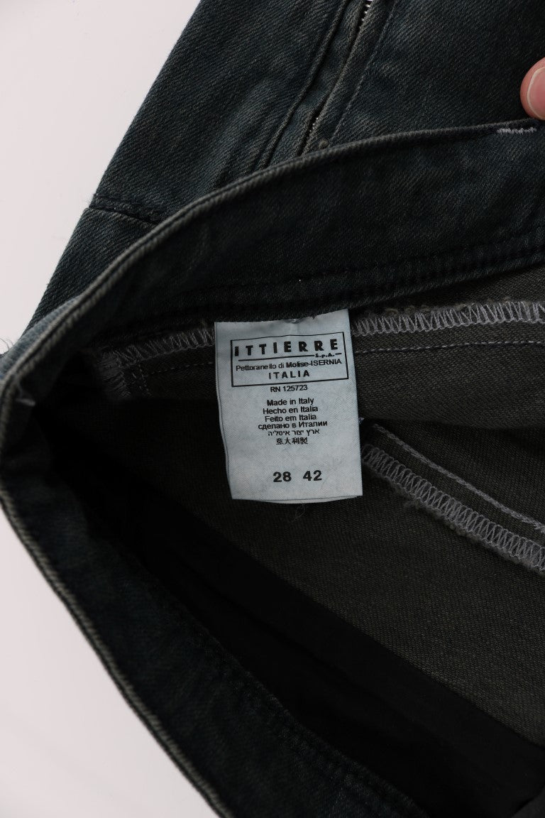 Costume National - Jeans en coton gris super slim