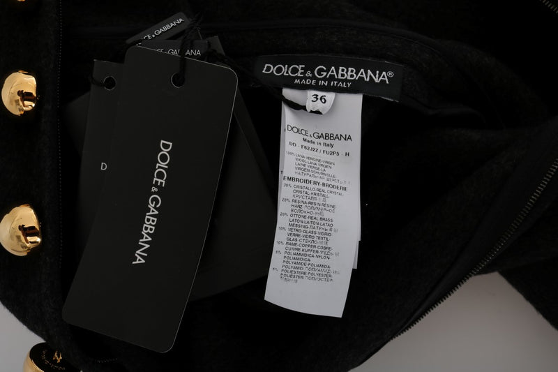 Robe Dolce &amp; Gabbana Gris Cristal « Rêver de mon prince »