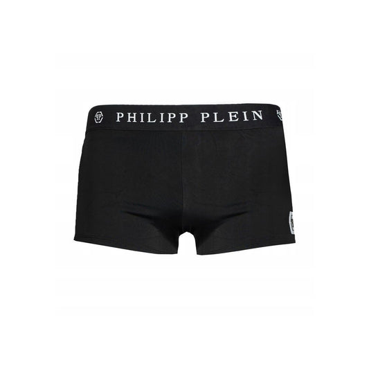 Philipp Plein zwarte zwemkleding voor heren van polyamide