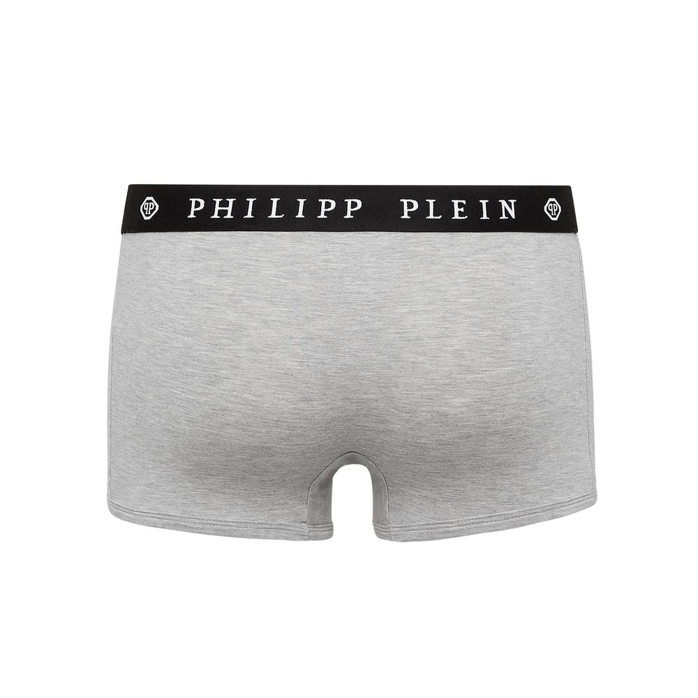 Pack de Boxers pour Homme en Coton Marron Philipp Plein