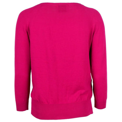 Pull en coton fuchsia Alpha Studio