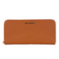 Baldinini Trend Elegante oranje leren portemonnee met rits