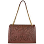 Baldinini Trend Bruine Kalfsleren Dames Crossbody Tas
