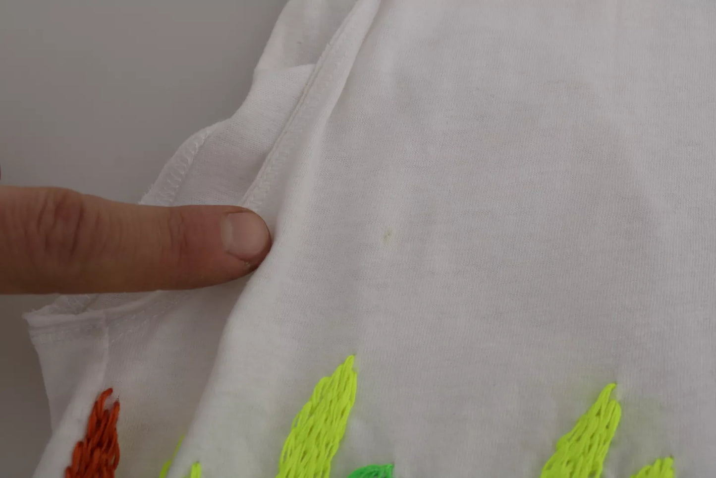 Dsquared² Zwarte en Witte Katoenen Blouse met Ronde Hals en Zonder Mouwen