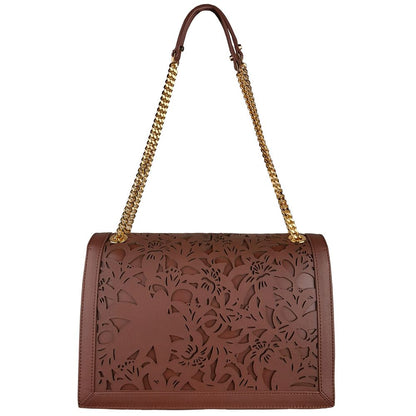 Baldinini Trend Bruine Kalfsleren Dames Crossbody Tas