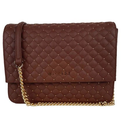 Baldinini Trend Bruine Kalfsleren Dames Crossbody Tas
