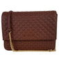 Baldinini Trend Bruine Kalfsleren Dames Crossbody Tas