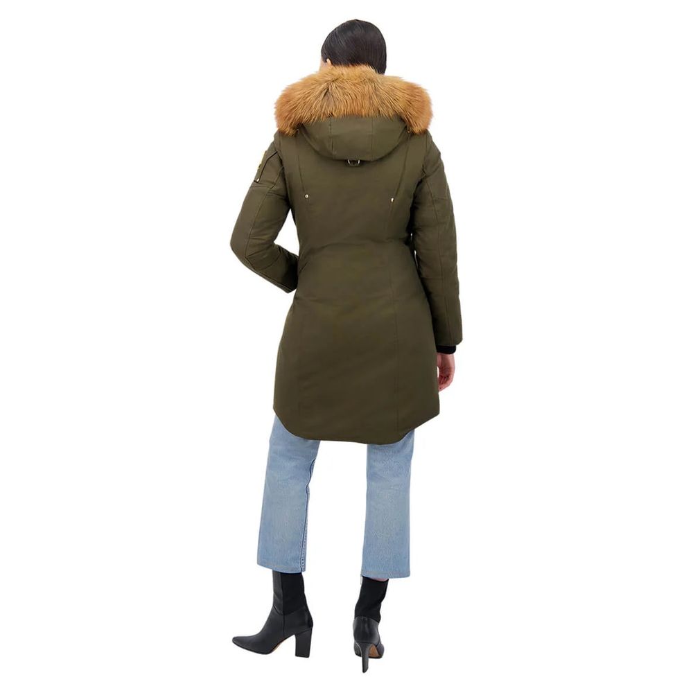 Moose Knuckles Army Cotton Women Coat - Luxurious Winter Parka