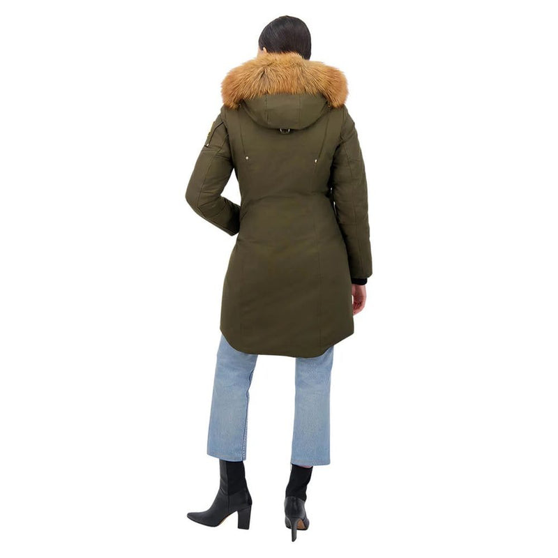 Manteau en coton Army pour femmes Moose Knuckles - Parka d'hiver luxueuse