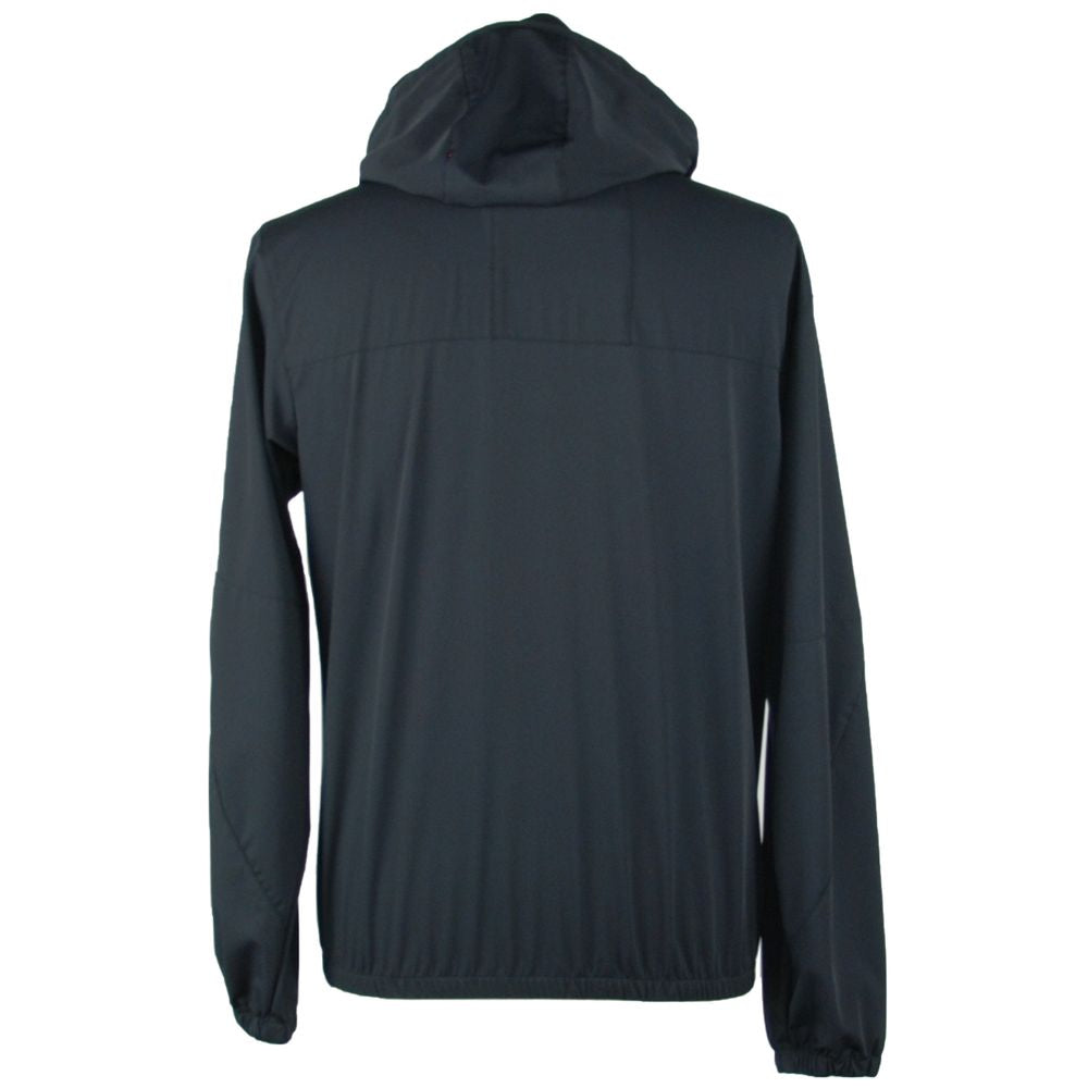 Veste noire en polyester pour homme de Emilio Romanelli