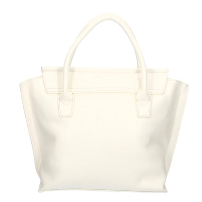 Sac à main élégant Plein Sport blanc avec fermeture magnétique