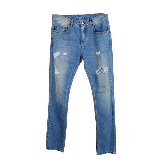 Jeans bleu en coton pour homme de Comme Des Fuckdown