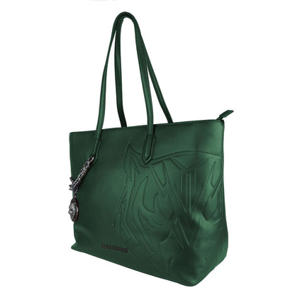 Sac à bandoulière Plein Sport en polyéthylène vert pour femme
