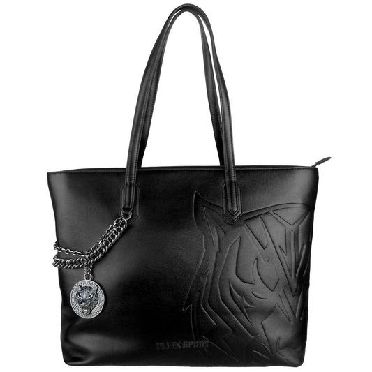 Sac à bandoulière Plein Sport en polyéthylène noir pour femme