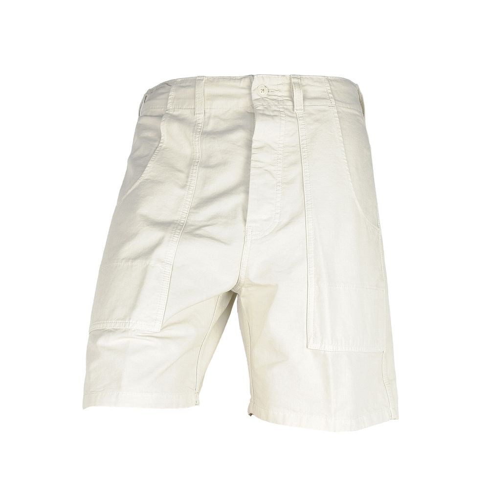 Shorts Bermuda en coton blanc pour homme de Don The Fuller