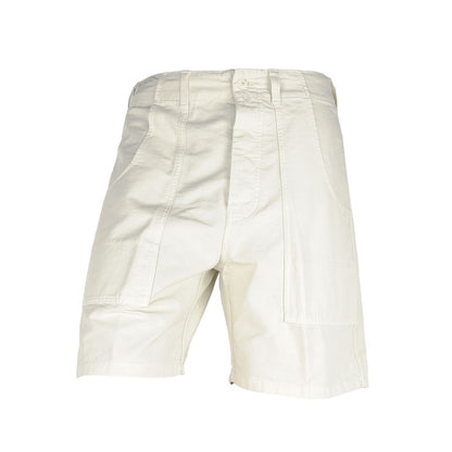 Shorts Bermuda en coton blanc pour homme de Don The Fuller