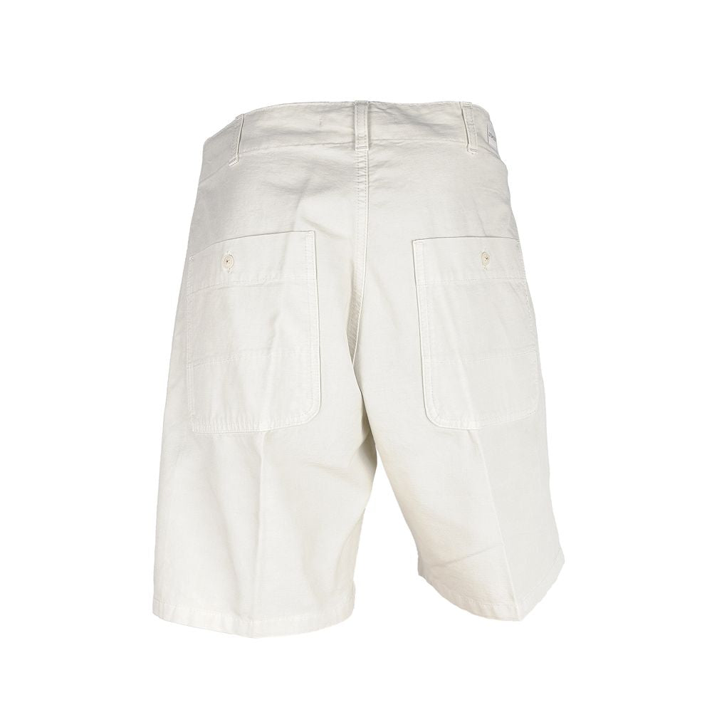 Shorts Bermuda en coton blanc pour homme de Don The Fuller