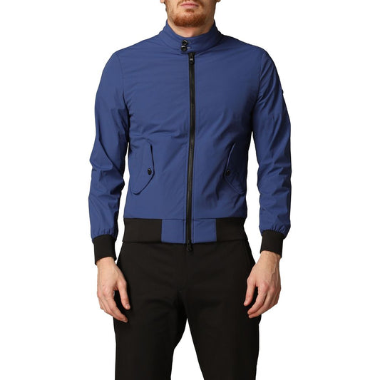Veste bomber pour homme en polyamide bleu de Refrigiwear