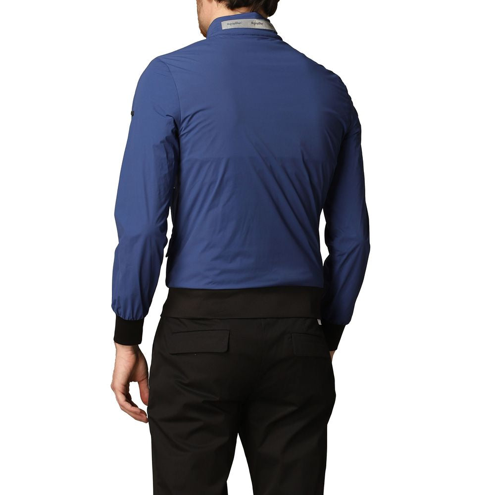 Veste bomber pour homme en polyamide bleu de Refrigiwear