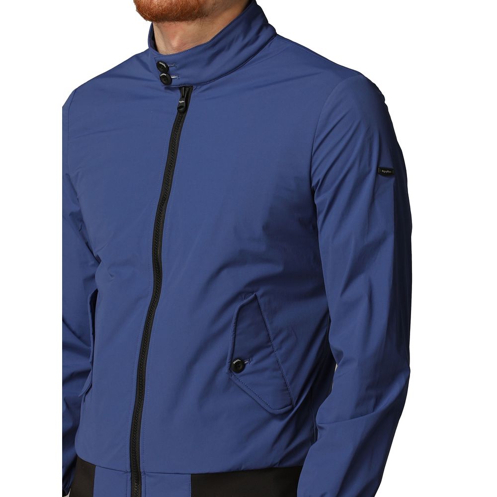 Veste bomber pour homme en polyamide bleu de Refrigiwear